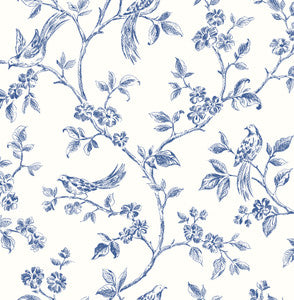 Ray Navy Bird Trail Wallpaper by Advantage