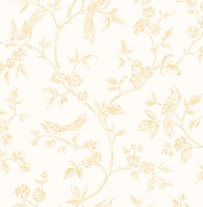 Ray Light Yellow Bird Trail Wallpaper by Advantage