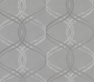 Waters Grey Ogee Wallpaper by Advantage