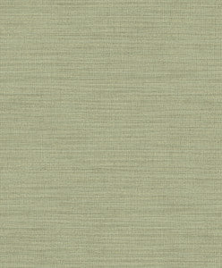 Zora Light Green Linen Texture Wallpaper by Advantage