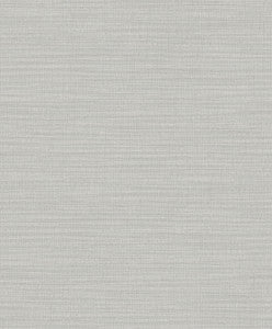 Zora Light Grey Linen Texture Wallpaper by Advantage
