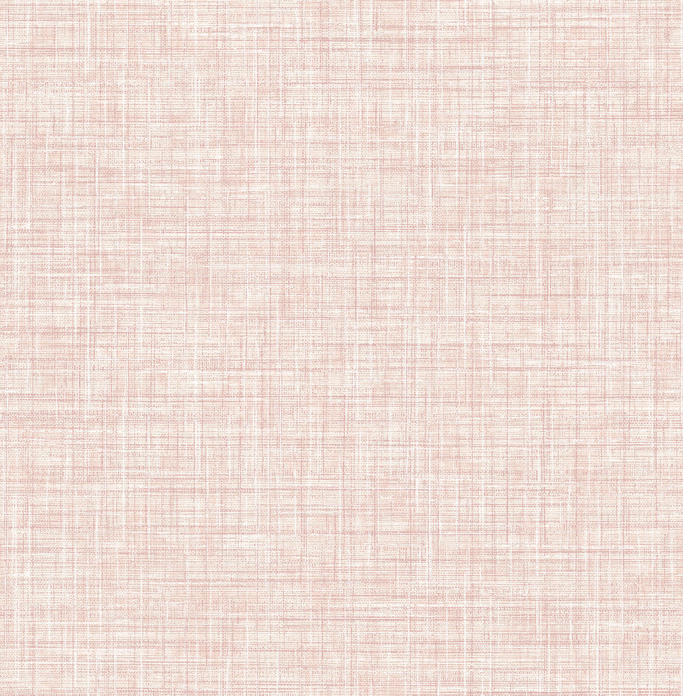 Mendocino Rose Rose Linen Wallpaper by A-Street Prints Folklore Covers about 56.4 square feet 20.5-in by 33-ft long roll Unpasted 0 - Fabric Carolina -