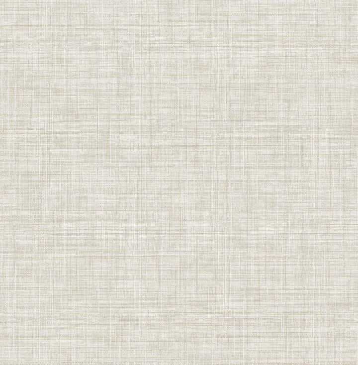 Mendocino Beige Linen Wallpaper by A-Street Prints Folklore Covers about 56.4 square feet 20.5-in by 33-ft long roll Unpasted 0 - Fabric Carolina -