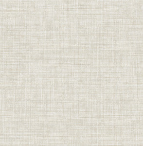 Mendocino Beige Linen Wallpaper by A-Street Prints