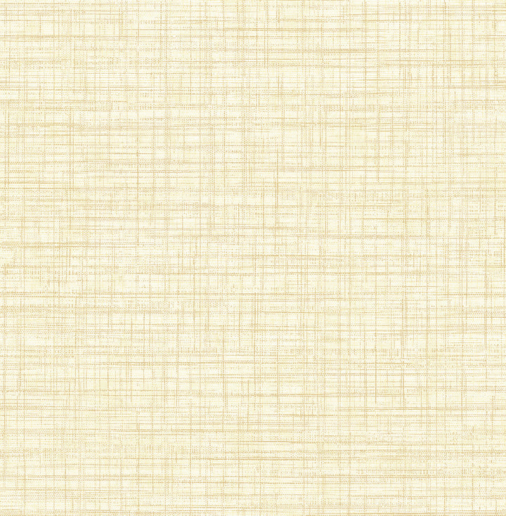 Mendocino Light Yellow Linen Wallpaper by A-Street Prints Folklore Covers about 56.4 square feet 20.5-in by 33-ft long roll Unpasted 0 - Fabric Carolina -