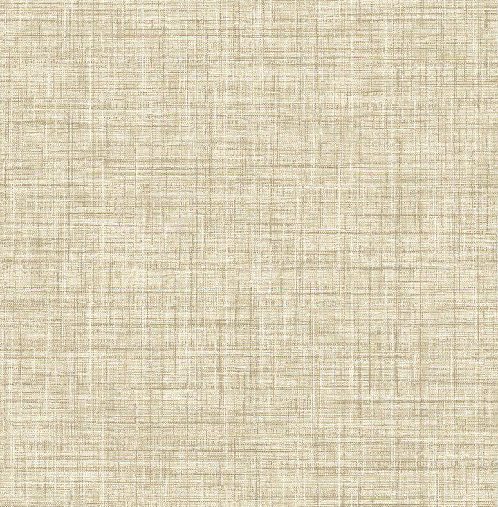 Mendocino Light Brown Linen Wallpaper by A-Street Prints Folklore Covers about 56.4 square feet 20.5-in by 33-ft long roll Unpasted 0 - Fabric Carolina -