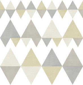 Trilogy Sage Geometric Wallpaper by A-Street Prints
