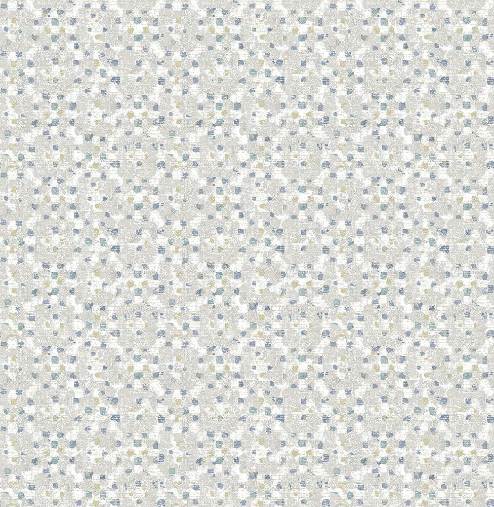 Tia Blue Texture Wallpaper by A-Street Prints Folklore Covers about 56.4 square feet 20.5-in by 33-ft long roll Unpasted 6.93 - Fabric Carolina -