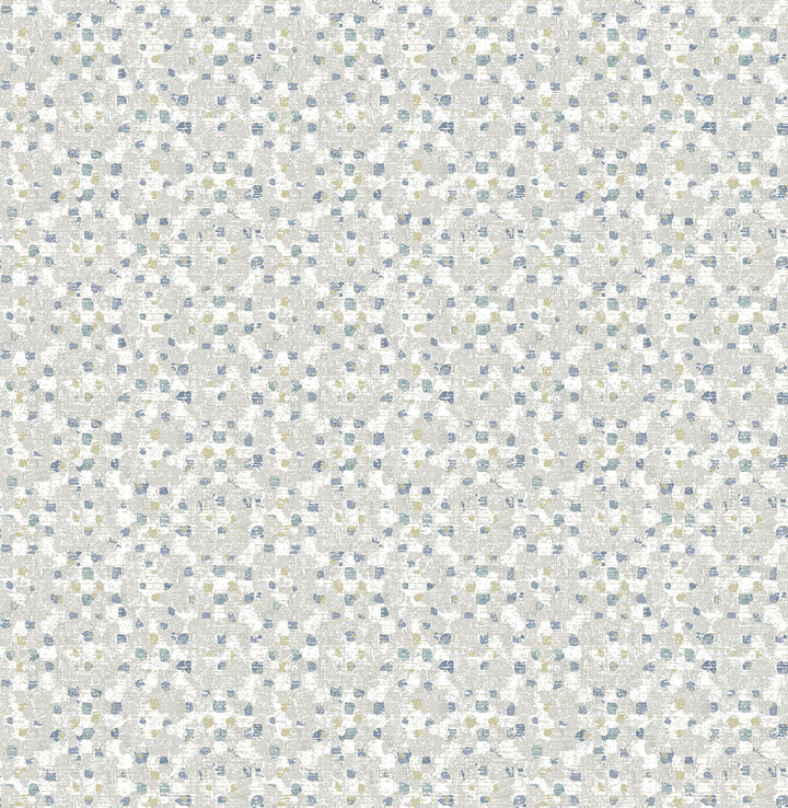 Tia Blue Texture Wallpaper by A-Street Prints Folklore Covers about 56.4 square feet 20.5-in by 33-ft long roll Unpasted 6.93 - Fabric Carolina -