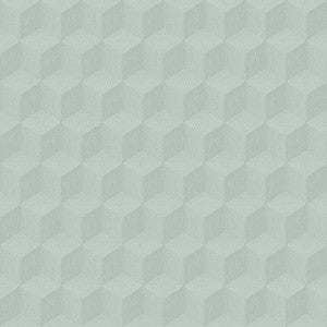Claremont Seafoam Geometric Wallpaper by Engblad & Co