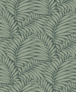 Myfair Olive Leaf Wallpaper by Engblad & Co