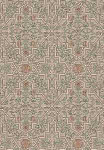 Rosenvinge Light Brown Ironworks Wallpaper by Wall Vision