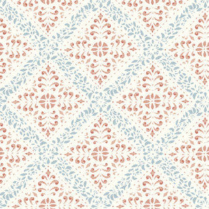 Nyborg Multicolor Ornamental Geometric Wallpaper by Wall Vision