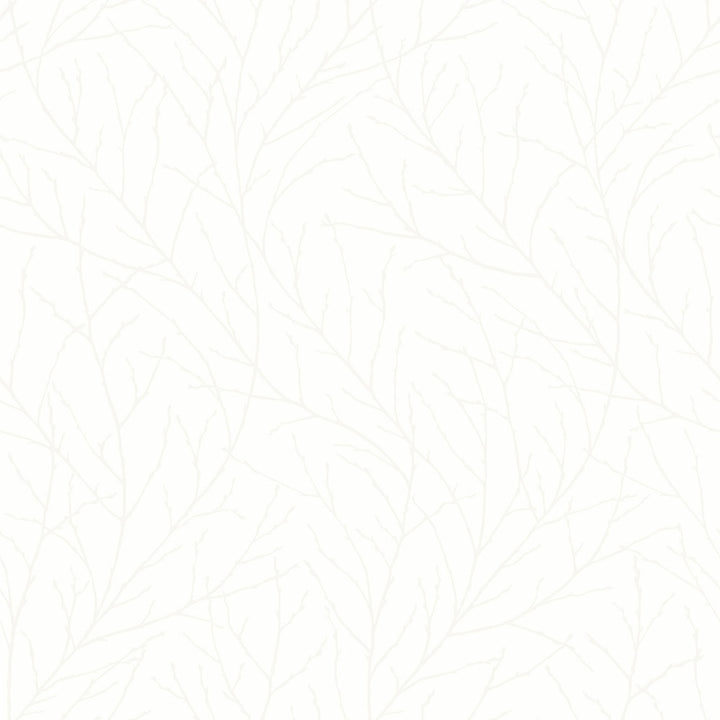 Branches Platinum Trees Wallpaper by Wall Vision In Bloom Covers about 57.8 square feet 21-in by 33-ft long roll Unpasted 21 - Fabric Carolina -