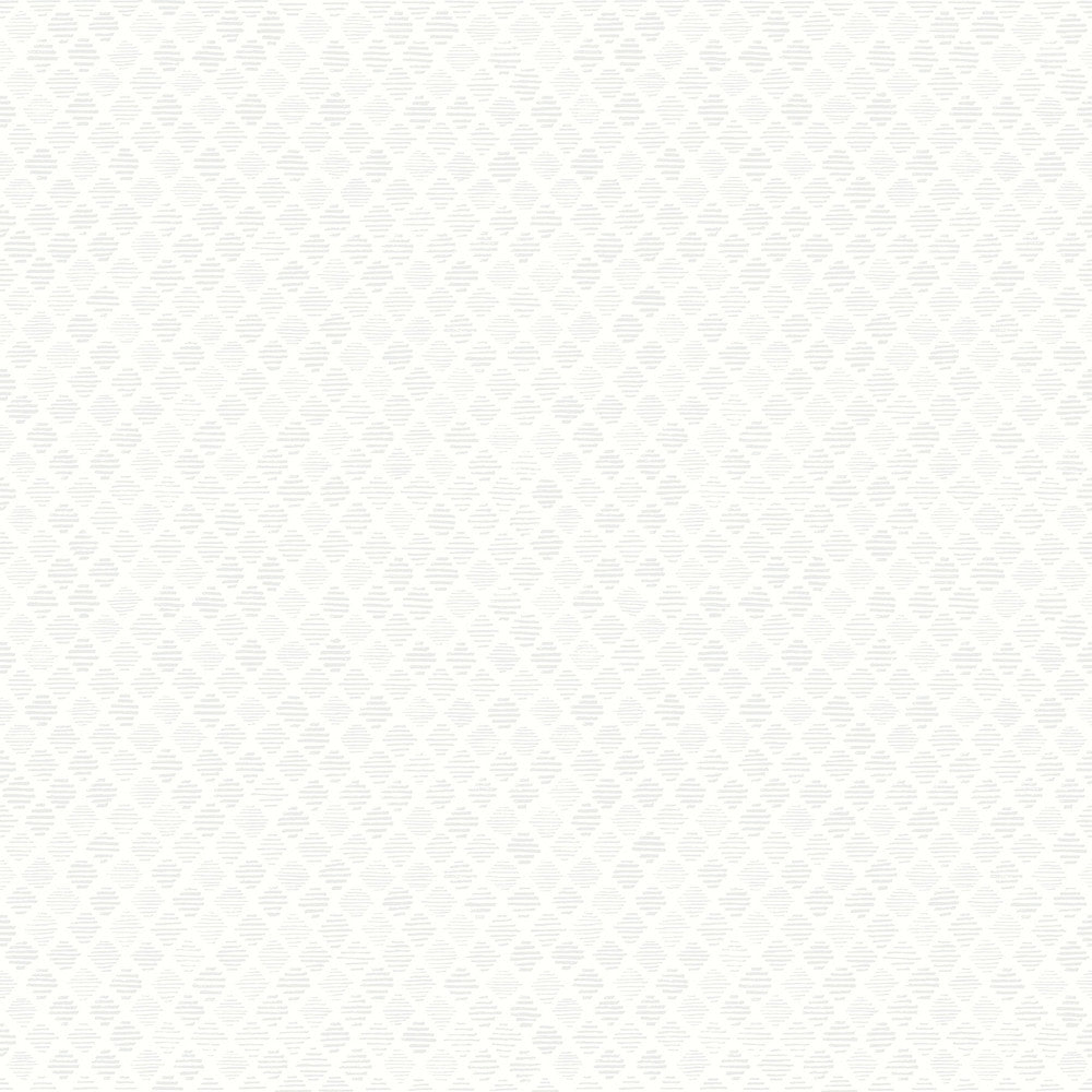 Square Off White Geometric Wallpaper by Wall Vision In Bloom Covers about 57.8 square feet 21-in by 33-ft long roll Unpasted 5.25 - Fabric Carolina -