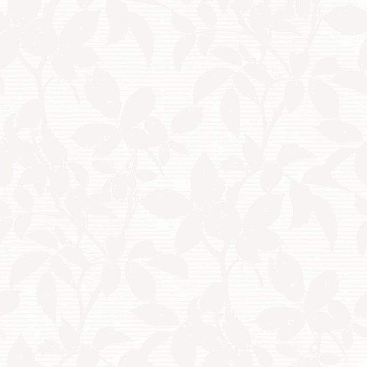 Terrace Champagne Leaf Silhouette Wallpaper by Wall Vision In Bloom Covers about 57.8 square feet 21-in by 33-ft long roll Unpasted 21 - Fabric Carolina -