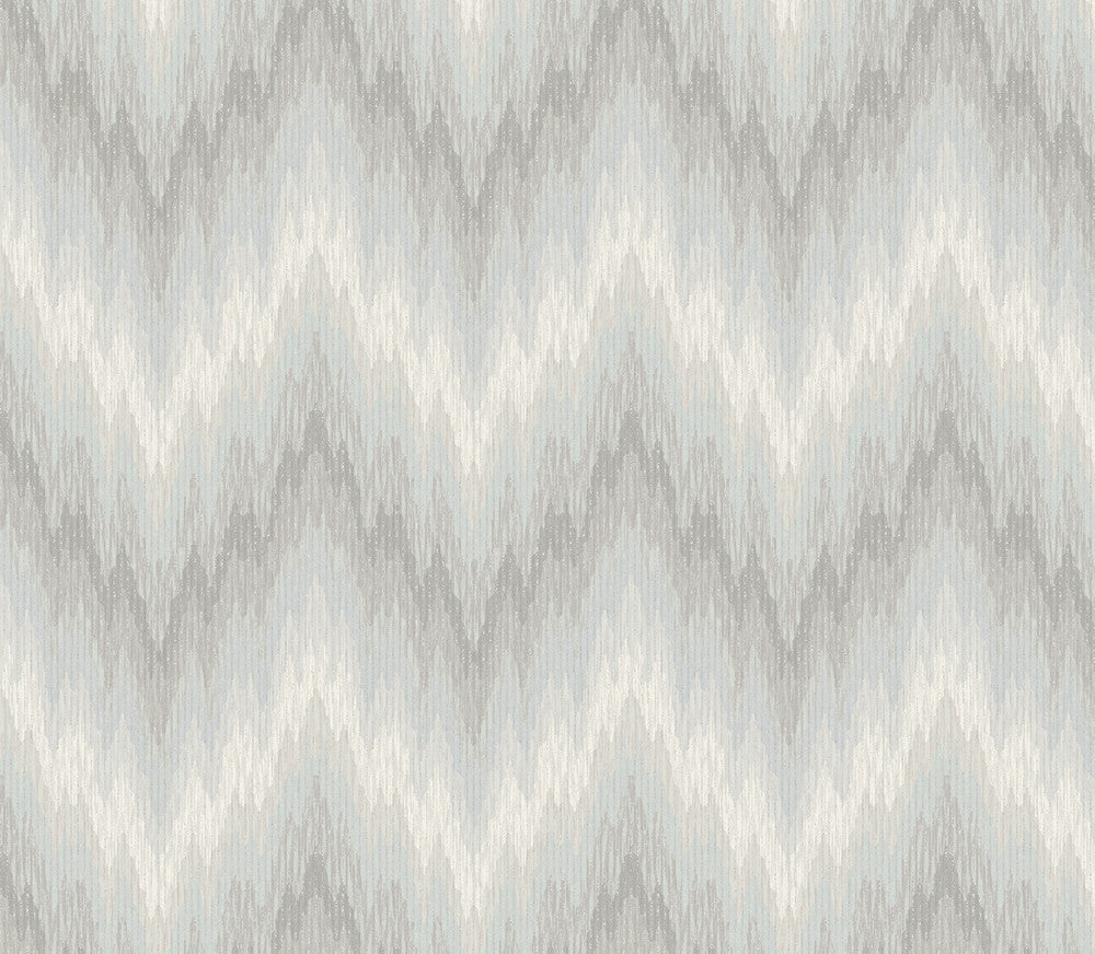 Whistler Cream Ikat Texture Wallpaper by A-Street Prints Fibers Covers about 13 square feet China Unpasted 5.5-in repeat, straight match 52-in by 3-ft long roll - Fabric Carolina -