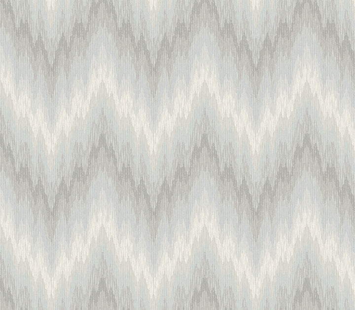 Whistler Cream Ikat Texture Wallpaper by A-Street Prints Fibers Covers about 13 square feet China Unpasted 5.5-in repeat, straight match 52-in by 3-ft long roll - Fabric Carolina -