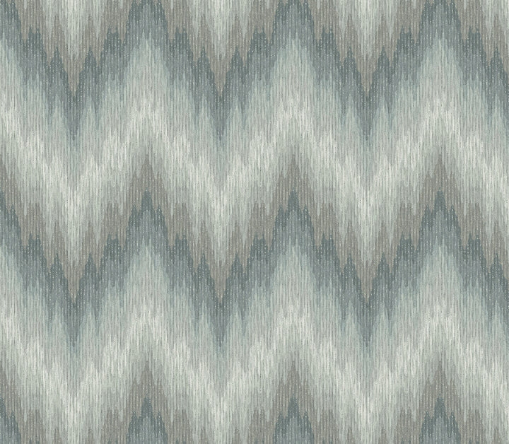 Whistler Slate Ikat Texture Wallpaper by A-Street Prints Fibers Covers about 13 square feet China Unpasted 5.5-in repeat, straight match 52-in by 3-ft long roll - Fabric Carolina -