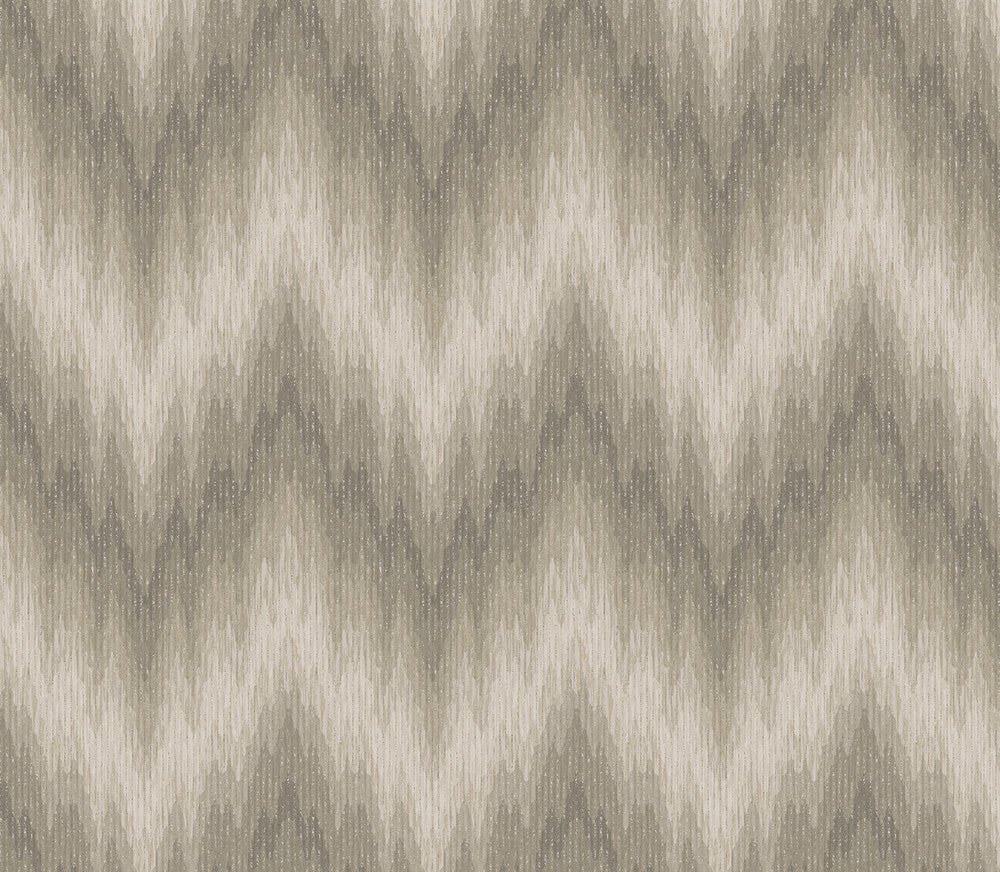 Whistler Neutral Ikat Texture Wallpaper by A-Street Prints Fibers Covers about 13 square feet China Unpasted 5.5-in repeat, straight match 52-in by 3-ft long roll - Fabric Carolina -