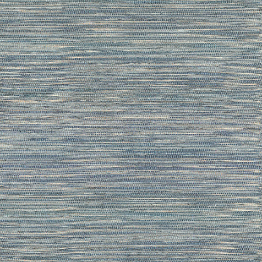 Pattaya Blue Grasscloth Wallpaper by A-Street Prints Fibers Covers about 72 square feet 36-in by 24-ft long roll Unpasted 0 - Fabric Carolina -