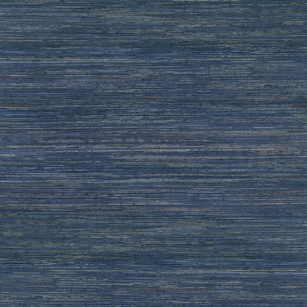 Pattini Indigo Grasscloth Wallpaper by A-Street Prints Fibers Covers about 72 square feet 36-in by 24-ft long roll Unpasted 0 - Fabric Carolina -