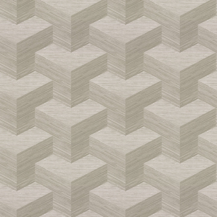 Y Knot Neutral Geometric Texture Wallpaper by A-Street Prints Fibers Covers about 60.8 square feet 27-in by 27-ft long roll Unpasted 7 - Fabric Carolina -