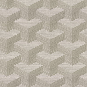 Y Knot Neutral Geometric Texture Wallpaper by A-Street Prints