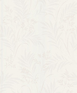 Bali Hai Cream Foliage Wallpaper by Beacon House
