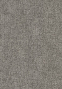 Brienne Dark Brown Linen Texture Wallpaper by Warner