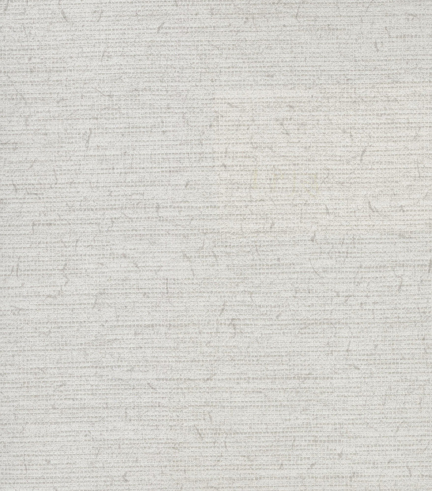 Bravos Light Grey Faux Grasscloth Wallpaper by Warner Cortina IV Covers about 60.8 square feet 27-in by 27-ft long roll Unpasted 0 - Fabric Carolina -