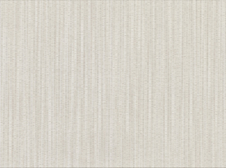 Volantis Cream Textured Stripe Wallpaper by Warner Cortina IV Covers about 60.8 square feet 27-in by 27-ft long roll Unpasted 0 - Fabric Carolina -