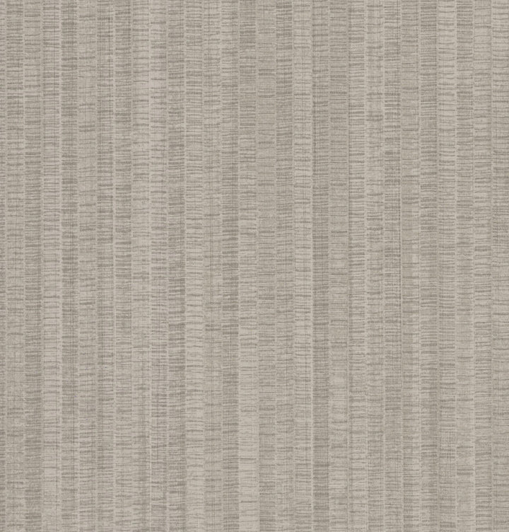 Volantis Neutral Textured Stripe Wallpaper by Warner Cortina IV Covers about 60.8 square feet 27-in by 27-ft long roll Unpasted 0 - Fabric Carolina -