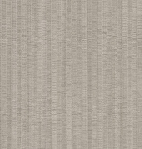 Volantis Neutral Textured Stripe Wallpaper by Warner