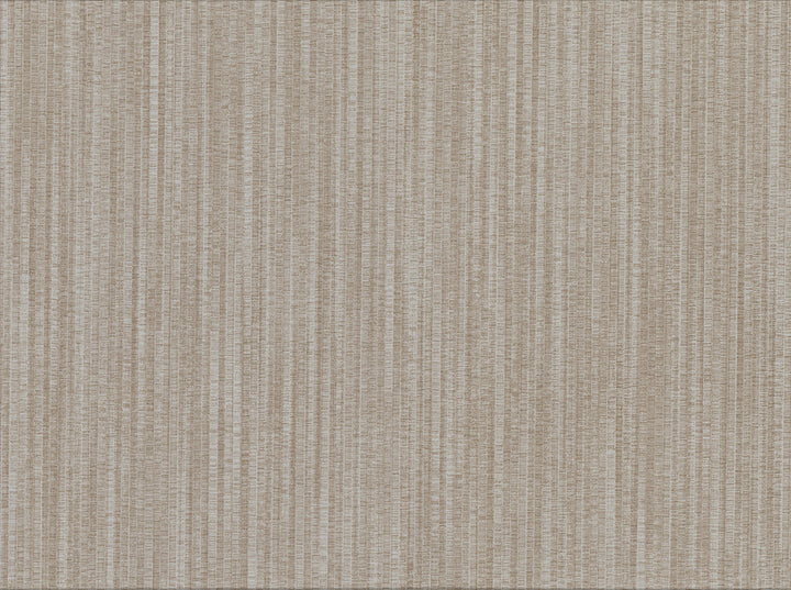 Volantis Brown Textured Stripe Wallpaper by Warner Cortina IV Covers about 60.8 square feet 27-in by 27-ft long roll Unpasted 0 - Fabric Carolina -