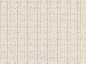 Gauntlet Cream Geometric Wallpaper by Warner