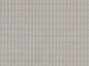 Gauntlet Grey Geometric Wallpaper by Warner