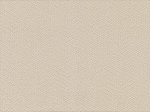Karma Beige Herringhone Weave Wallpaper by Warner