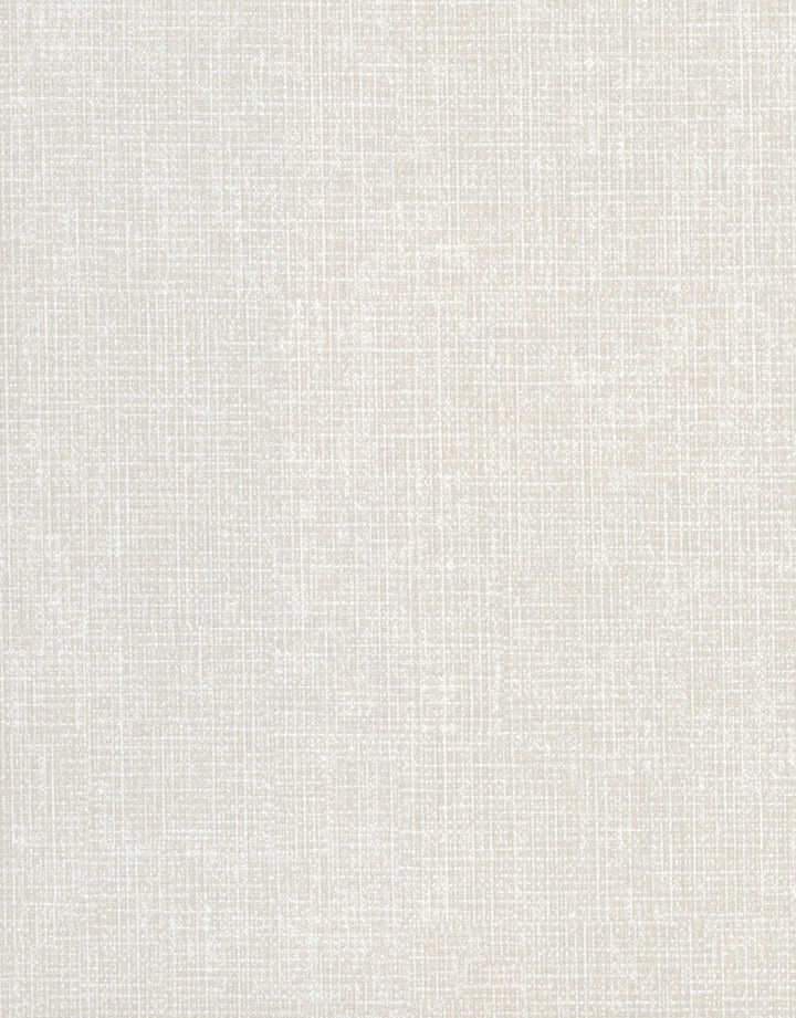 Arya Ivory Fabric Texture Wallpaper by Warner Cortina IV Covers about 60.8 square feet 27-in by 27-ft long roll Unpasted 0 - Fabric Carolina -