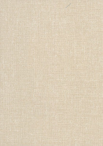 Arya Cream Fabric Texture Wallpaper by Warner