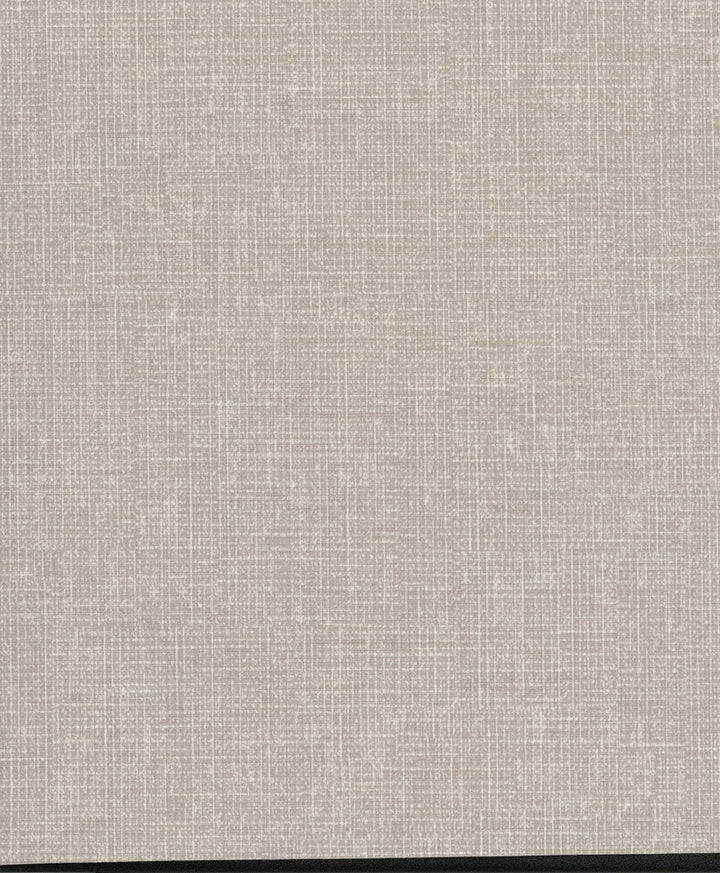 Arya Grey Fabric Texture Wallpaper by Warner Cortina IV Covers about 60.8 square feet 27-in by 27-ft long roll Unpasted 0 - Fabric Carolina -