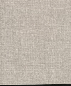 Arya Grey Fabric Texture Wallpaper by Warner
