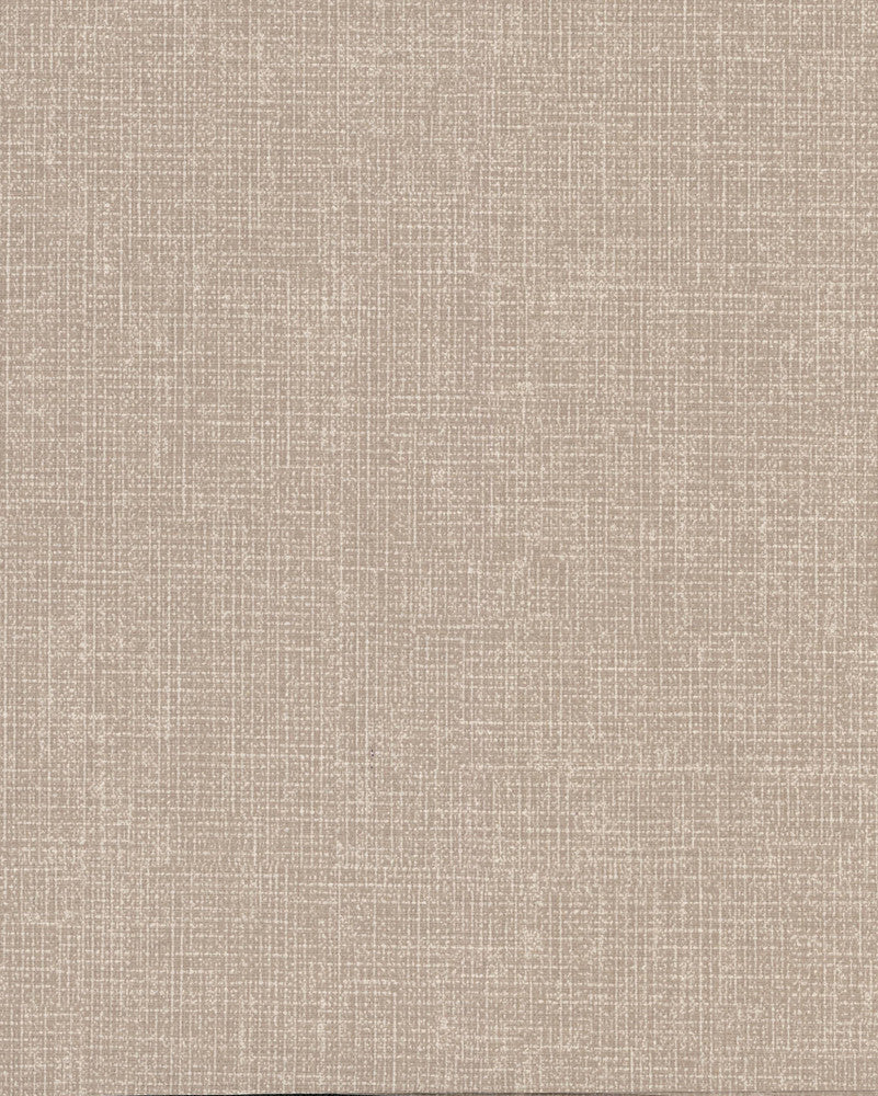 Arya Light Brown Fabric Texture Wallpaper by Warner Cortina IV Covers about 60.8 square feet 27-in by 27-ft long roll Unpasted 0 - Fabric Carolina -