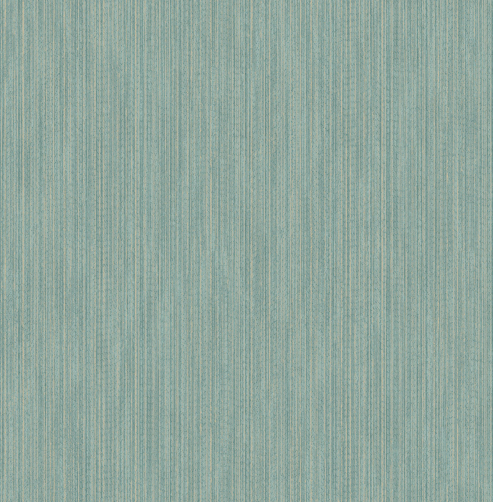 Vail Teal Texture Wallpaper by Advantage Metallic Covers about 56.4 square feet 20.5-in by 33-ft long roll Unpasted 0 - Fabric Carolina -