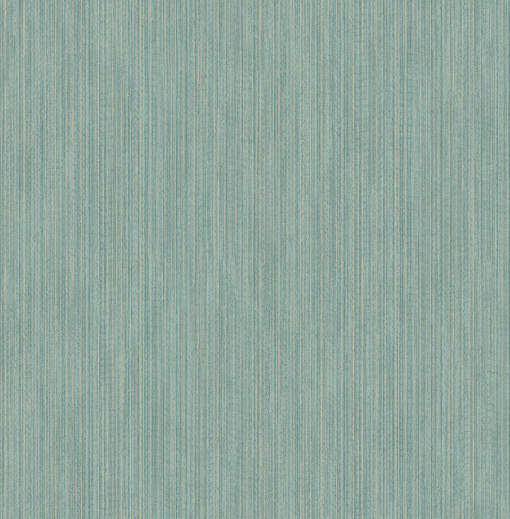 Vail Teal Texture Wallpaper by Advantage Metallic Covers about 56.4 square feet 20.5-in by 33-ft long roll Unpasted 0 - Fabric Carolina -