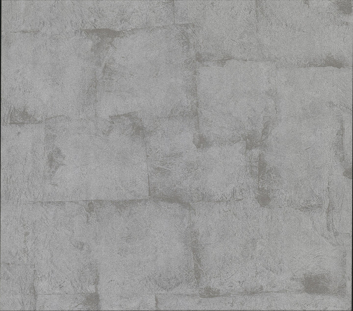 Saville Grey Texture Wallpaper by Advantage Metallic Covers about 57.8 square feet 21-in by 33-ft long roll Unpasted 11.8 - Fabric Carolina -