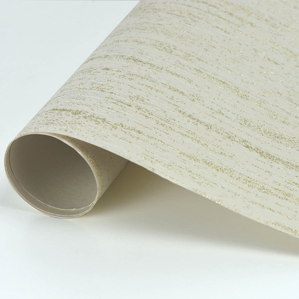 Hartnett Cream Texture Wallpaper by Advantage Metallic Covers about 56.4 square feet 20.5-in by 33-ft long roll Unpasted 0 - Fabric Carolina -