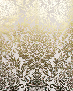 Bernadette Gold Damask Wallpaper by Advantage
