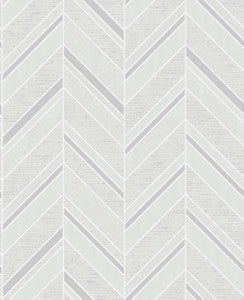 Punta Mita Ivory Chevron Wallpaper by Advantage