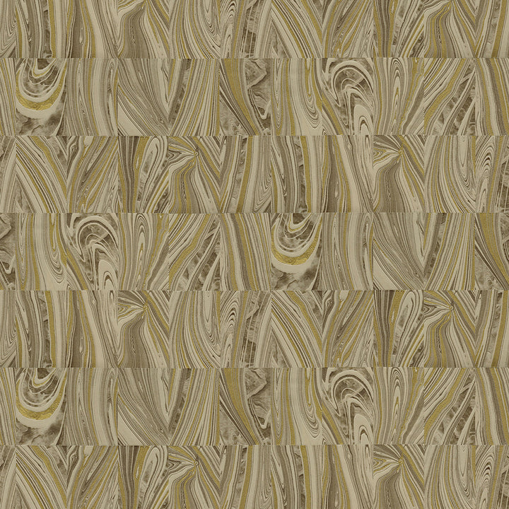 Boulders Brown Glitter Marble Wallpaper by Advantage Deluxe Covers about 56.4 square feet 20.5-in by 33-ft long roll Unpasted 25.2 - Fabric Carolina -